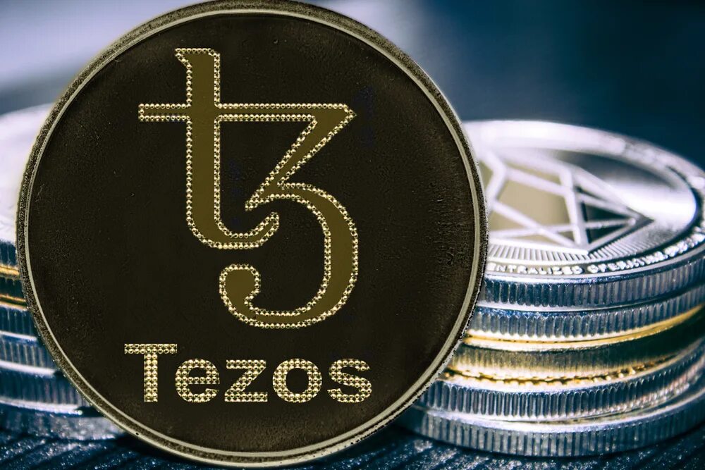 T me refund group. Tezos монета. Крипта Тезос. Tezos криптовалюта. Tezos логотип.