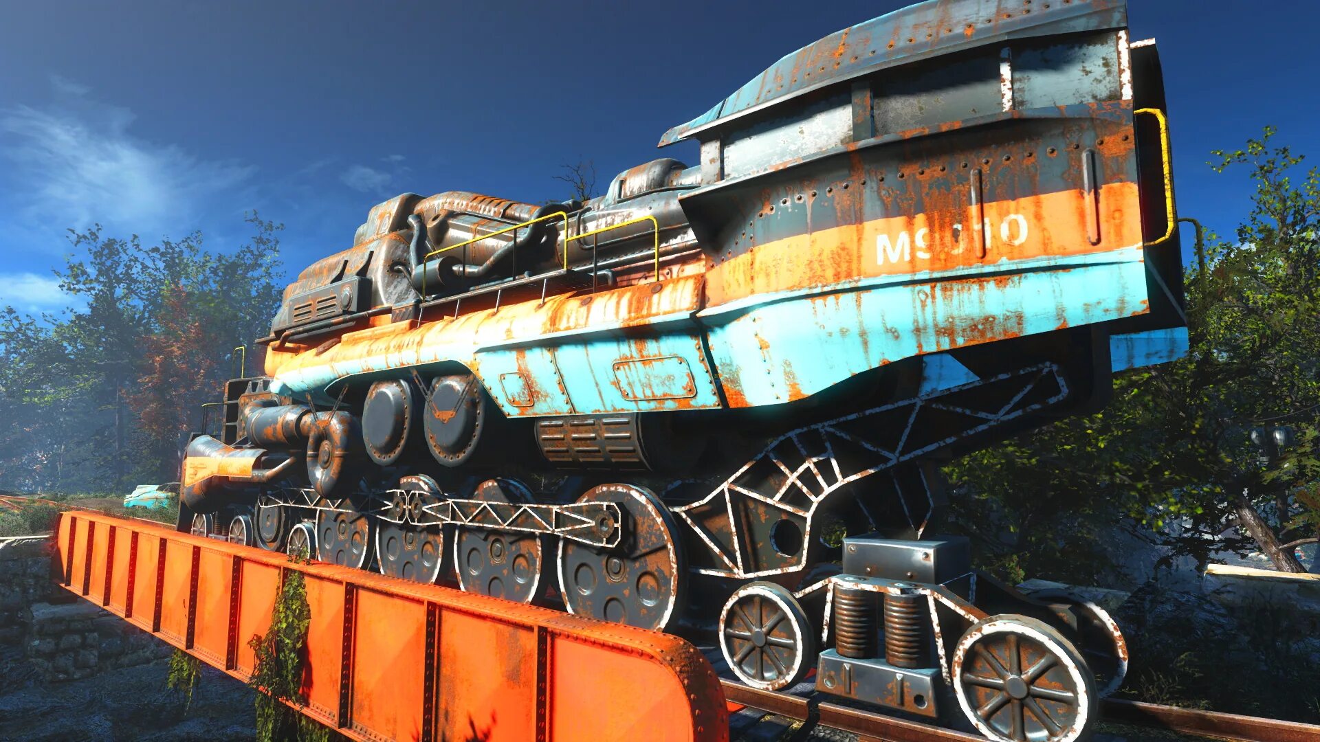 Fallout монорельс. Fallout 4 монорельс. поезд фоллаут 4. fallout 4 beautification project. фоллаут каскадия.