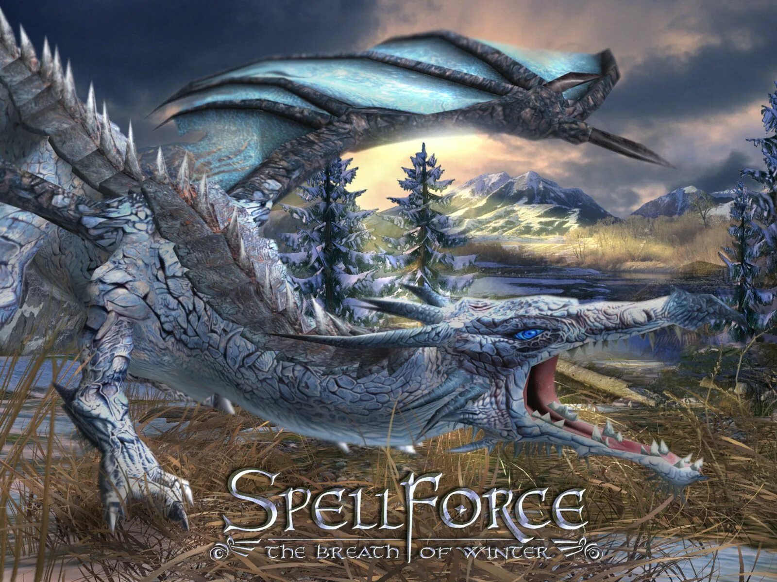 Spell force. Игра спелфорс. серый дракон. spellforce breath of winter. серый дракон игра.