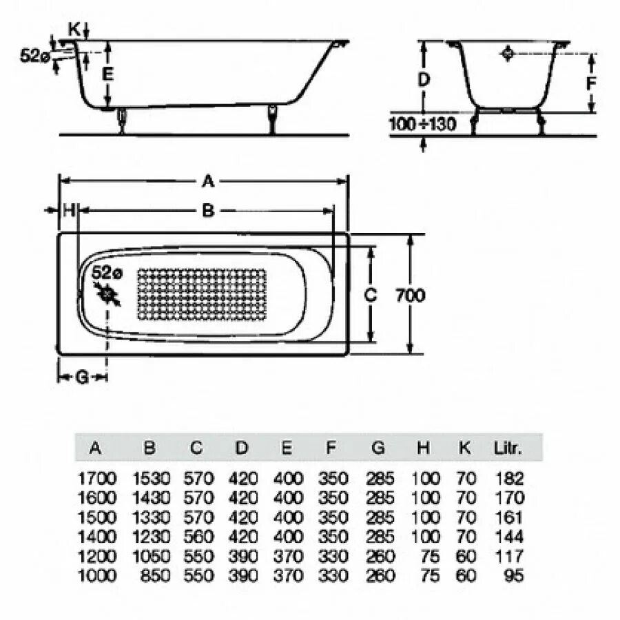 Ванна Roca Continental 150x70 21291300 чугун. Ванна Roca Continental 170x70. Ванна Roca Continental 100x70. Чугунная ванна Roca Continental 170х70 21291100r.