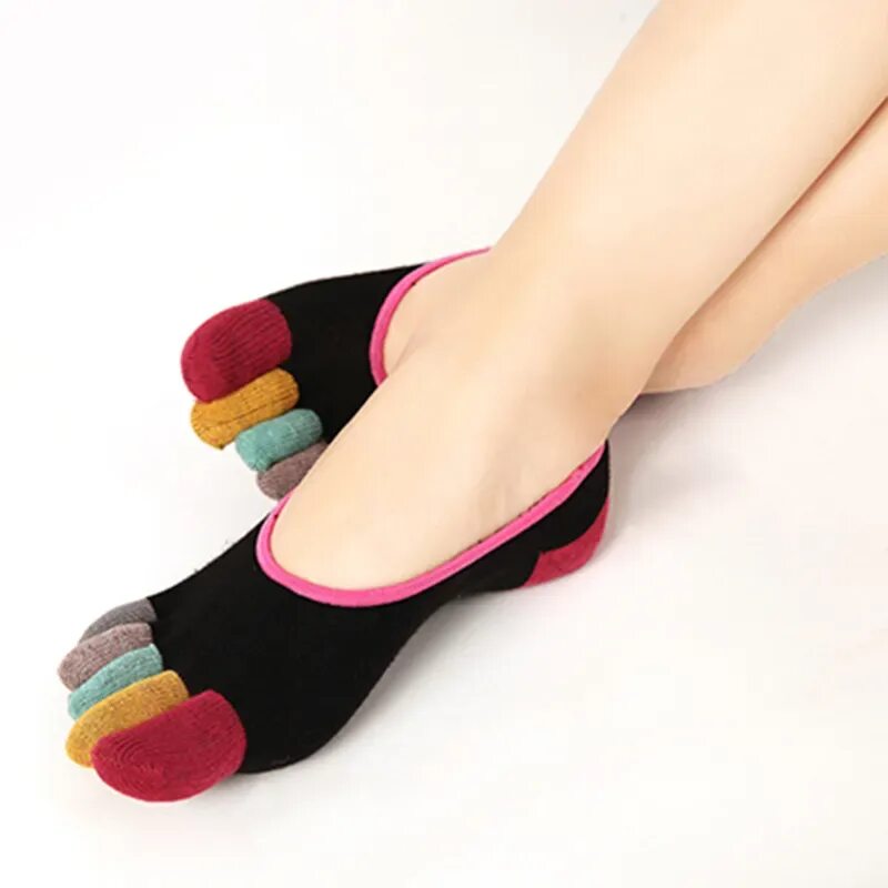 Носочки женские купить. Носки Toe-Toe. Носки с пальцами. Носки женские. Разноцветные носки с пальцами.