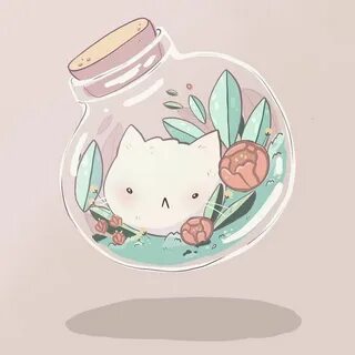 Котик по имени Миг  Desenhos kawaii tumblr, Kawaii desenhos fofos