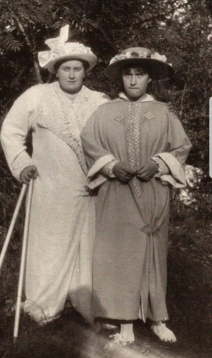 Anya Vyrubova & tsarinna Alexandra Feodorovna. Царь николай, Александра федоровн