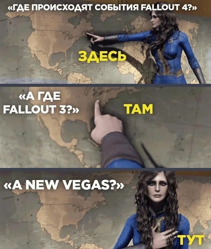 В каком году происходят события fallout