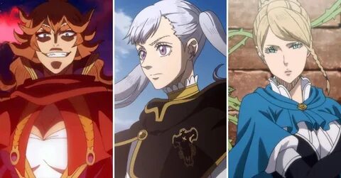 Black Clover Girl Characters - Manga.