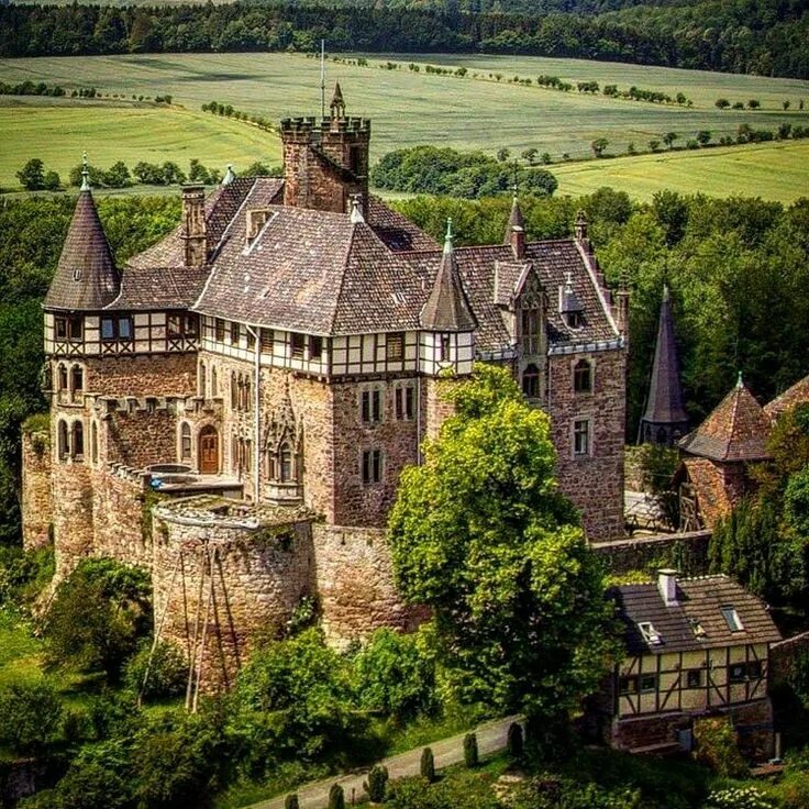 Vieles von dem. Германия. Замок Берлепша. Замки Саксонии Германия. Замок Шлосс Германия. Берлепш (замок, Гессен).