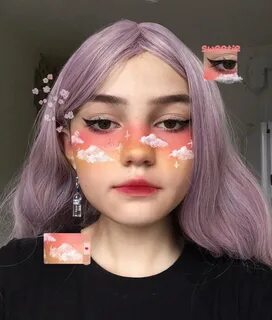 Необычный макияж глаз (76 фото) 