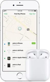 Как найти потерянные airpods без кейса