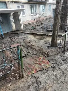 Грязь во дворах