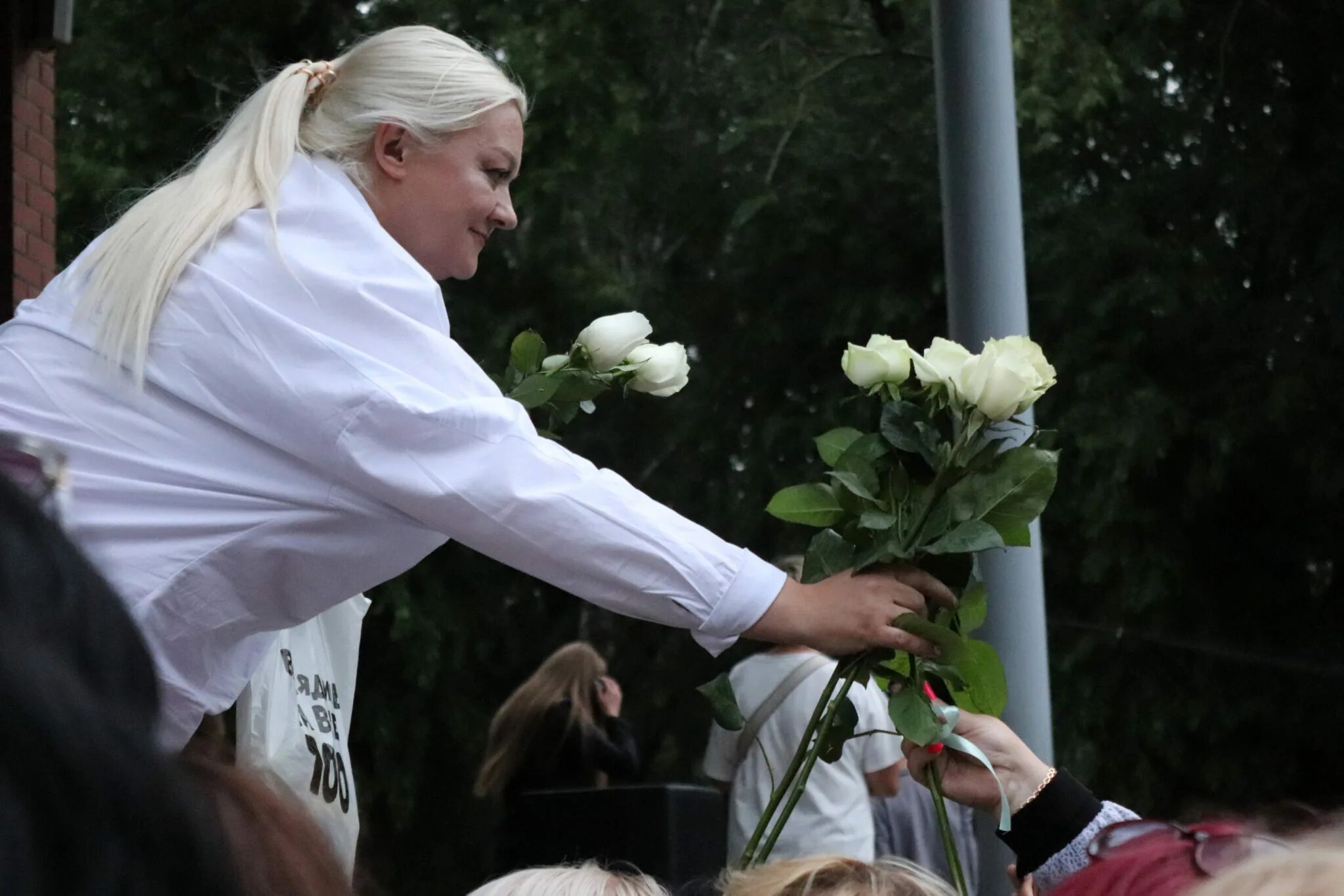 Вечер памяти Шатунова Челябинск. Сад белых роз памяти Шатунова.