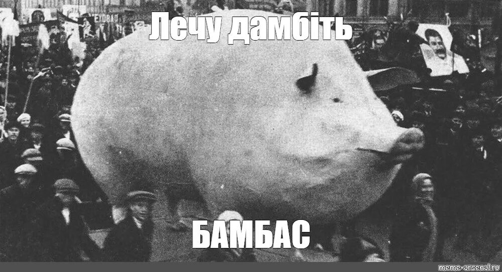 Big pig. Украинская Бимба свинья. Атомная бомба Украины свинья.