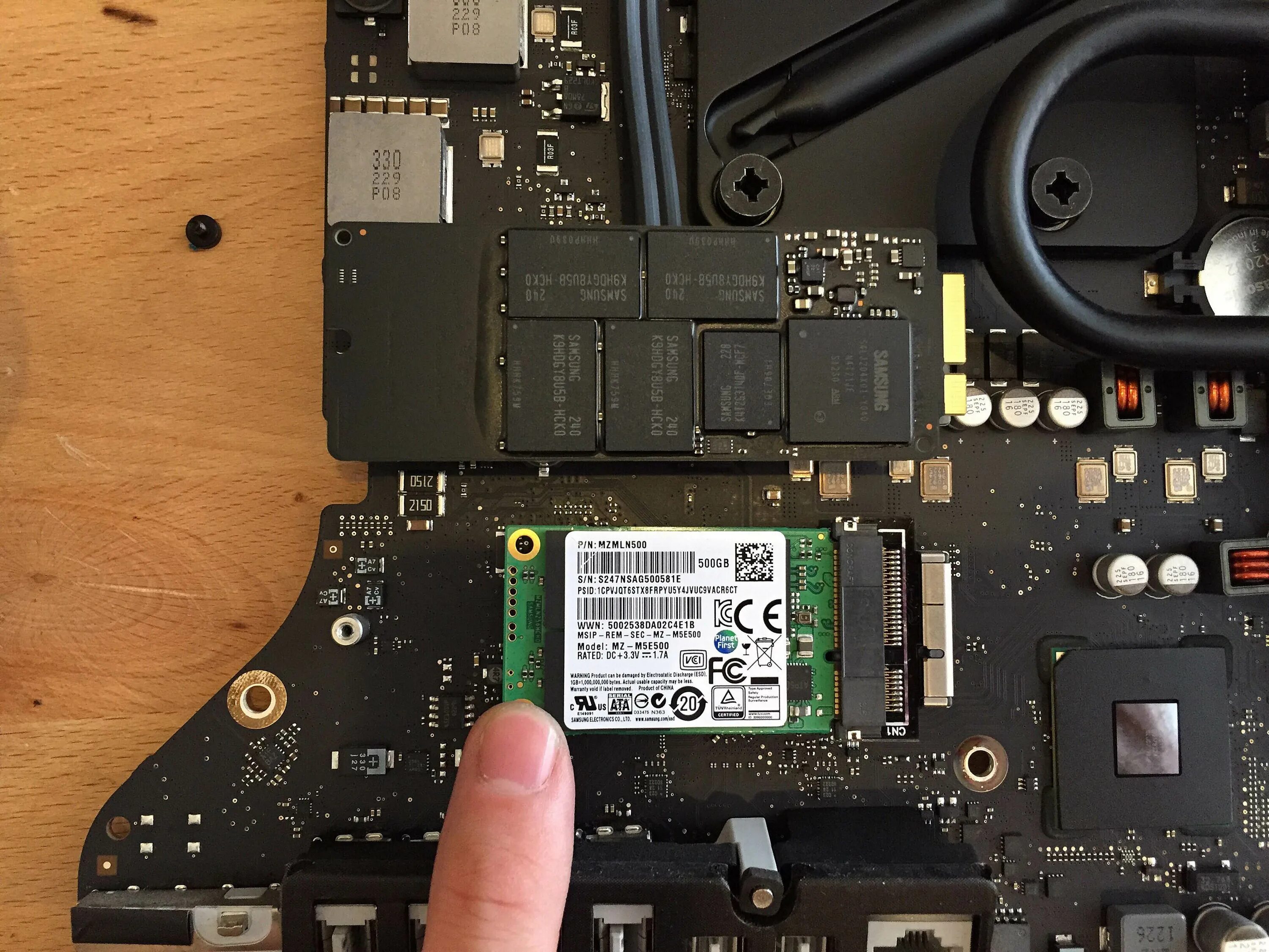 Imac установка ssd. Imac установка ssd