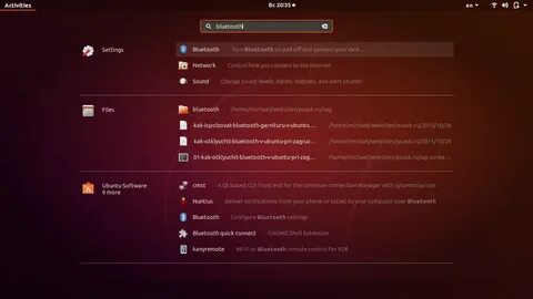 Ubuntu bluetooth