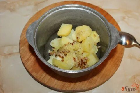 Картошка с маслом и луком рецепт