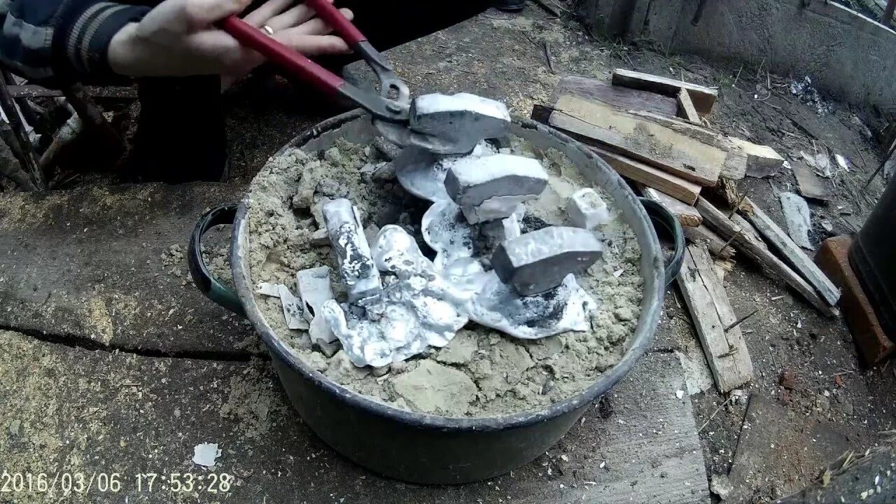 Как отлить алюминий