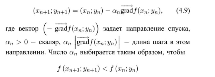 Решение методом градиентного спуска. Метод градиентного спуска. метод наискорейшего градиентного спуска. формула градиентного спуска. алгоритм градиентного спуска.