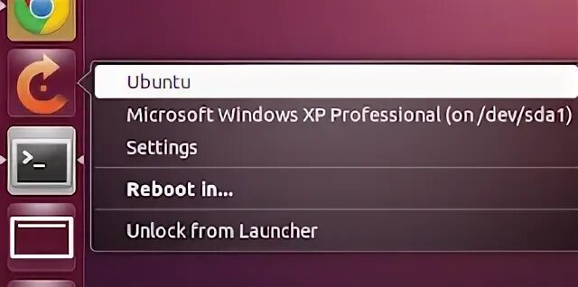 Reboot setup