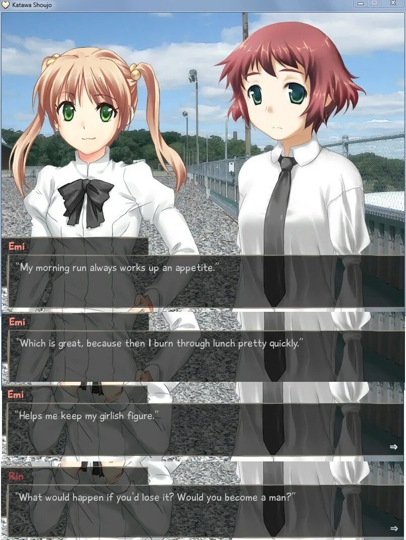 Katawa shoujo прохождение. Рут Рин Katawa Shoujo. Катава седзе рут Рин. Katawa Shoujo руты. Katawa Shoujo концовки.