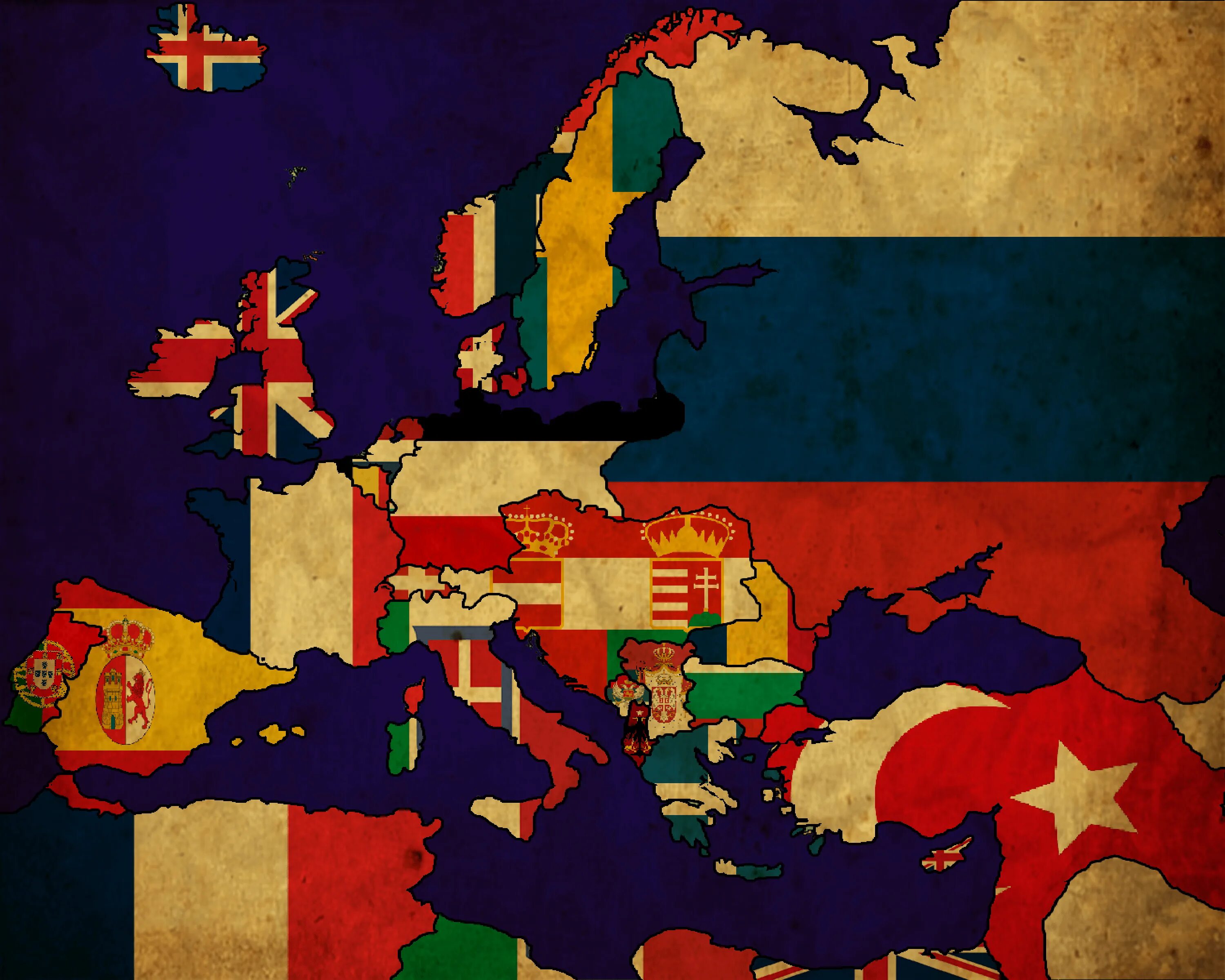 Была первой европейской страной. Флаг Европы 1914. Карта Европы 1914 года с флагами. Флаг Балканской Федерации age of Civilization 2.