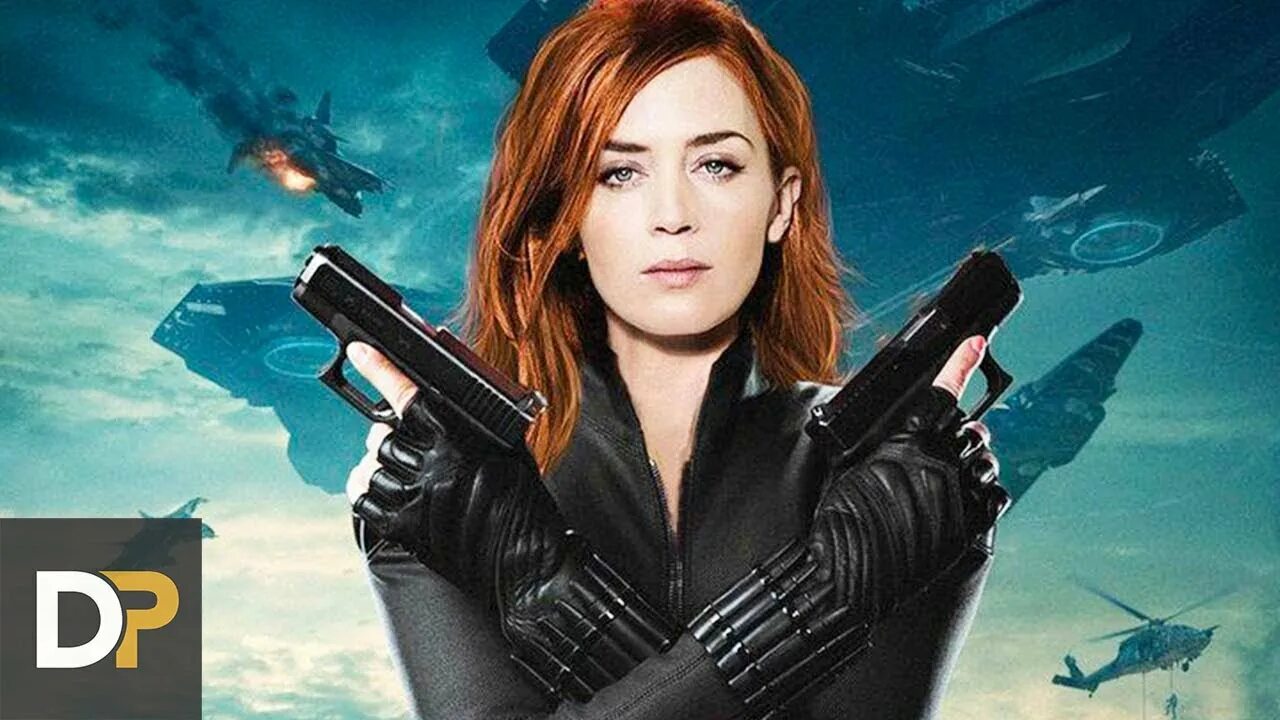 Роли черной вдовы. Emily Blunt Black Widow. Emily Blunt черная вдова.