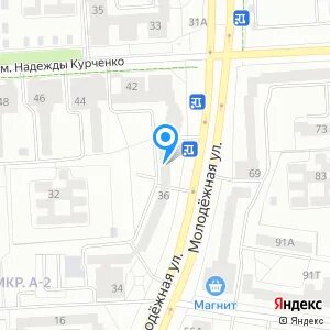 Молодежная ижевск карта