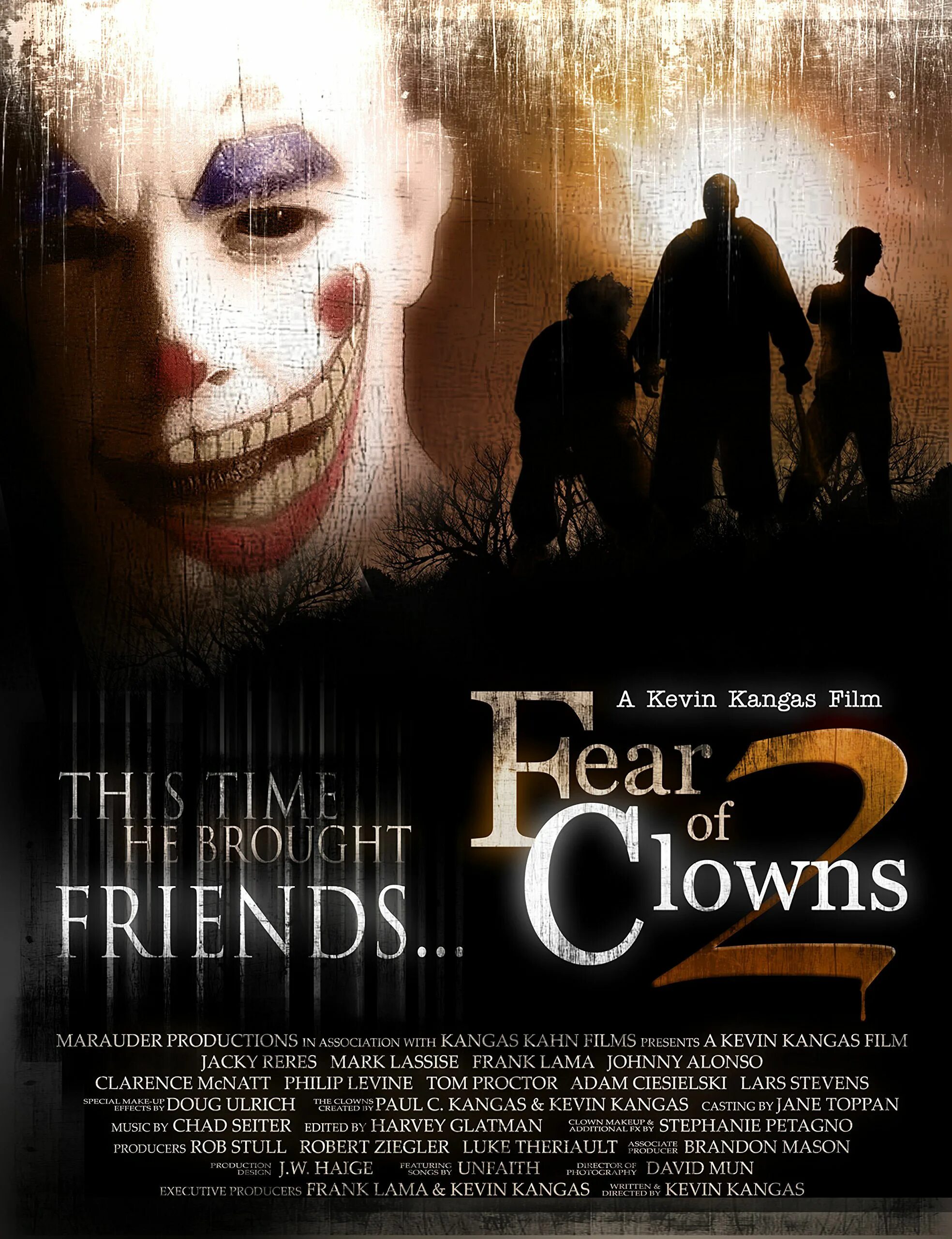Fear of clowns. 2 clowns.