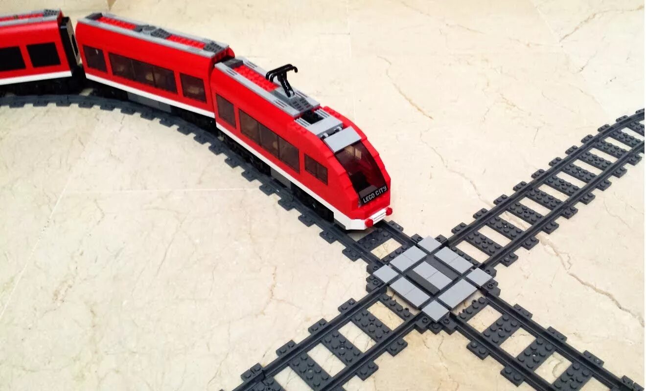 Cross the tracks. Cross the tracks