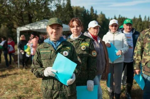 Слет школьного лесничества