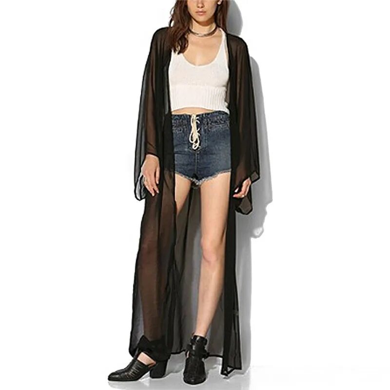 длинная накидка