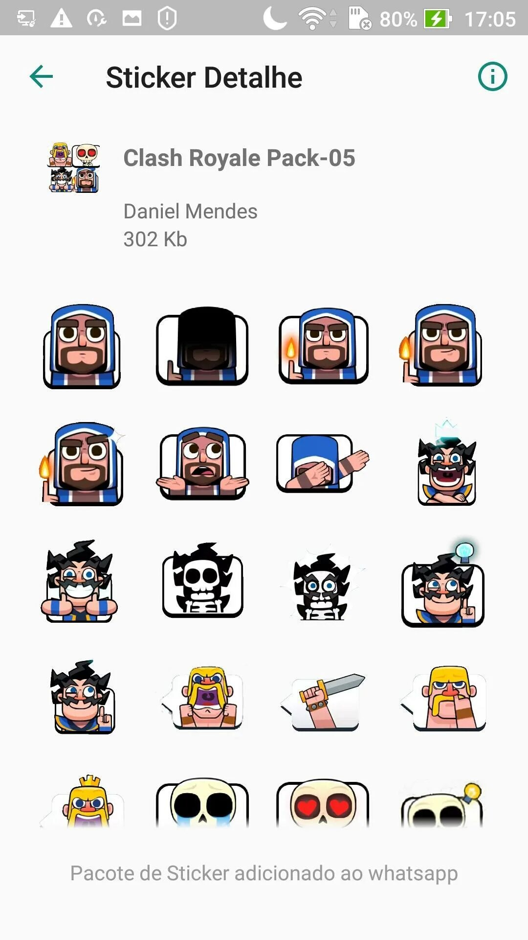 Clash royale stickers telegram