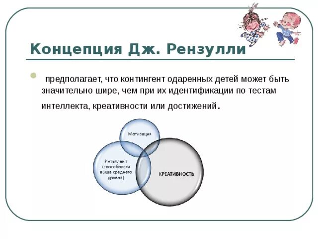 Концепция Рензулли. Модель Дж Рензулли. Модель одаренности Рензулли. Концепция одаренности Дж Рензулли. Дж рензулли