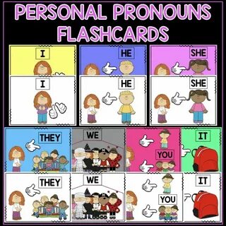Personal pronouns