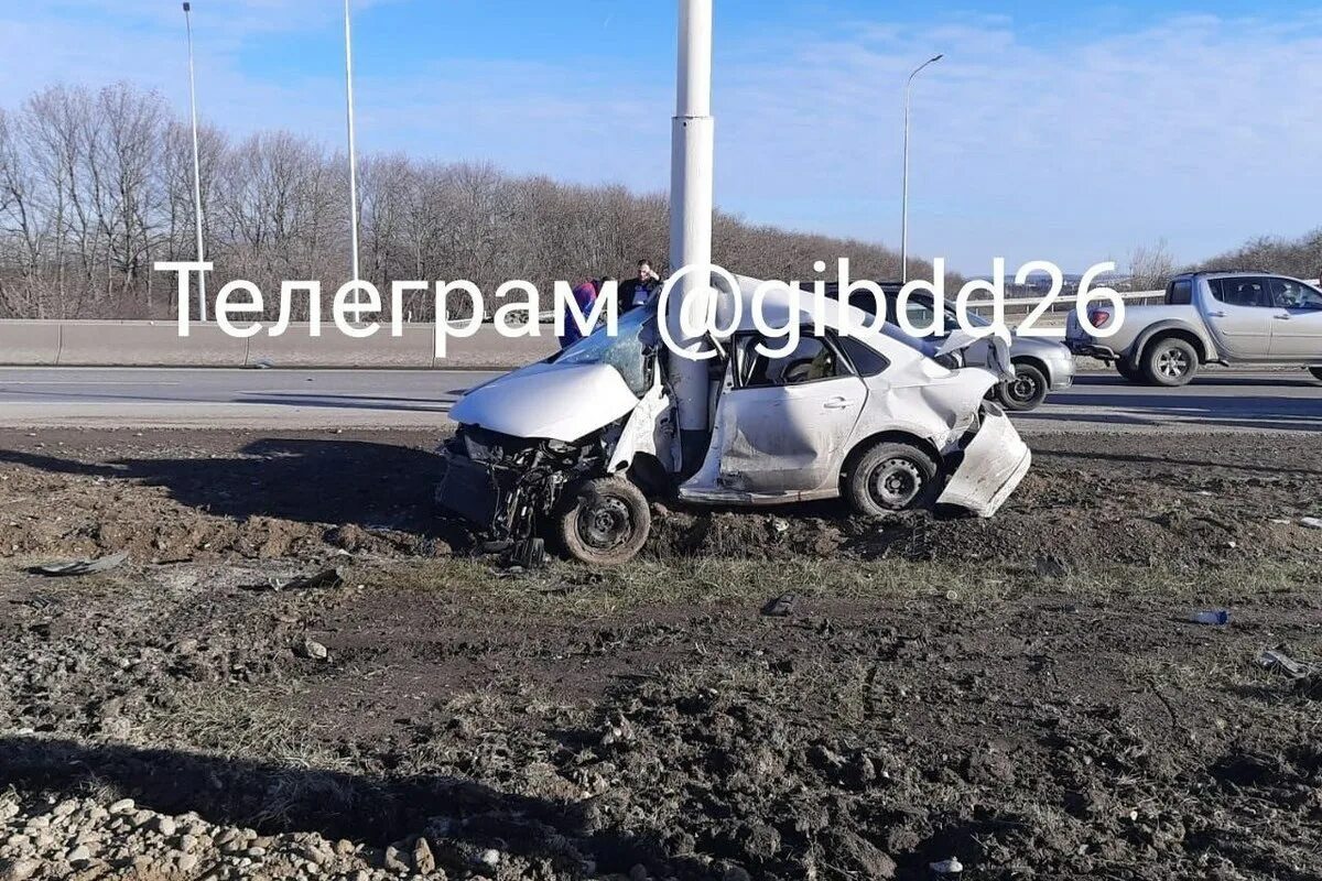 Мин воды сбил. Столб на трассе. Авиаварии в Минеральных Водах.