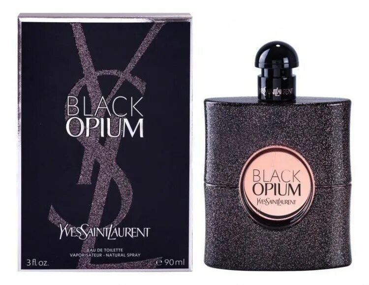 Ив сен лоран черный. Ив сен Лоран духи Блэк опиум. Духи Yves Saint Laurent Black Opium 90 мл. Духи YSL Black Opium. Духи Ив сен Лоран женские Блэк опиум.