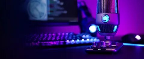 Микрофоны с rgb подсветкой