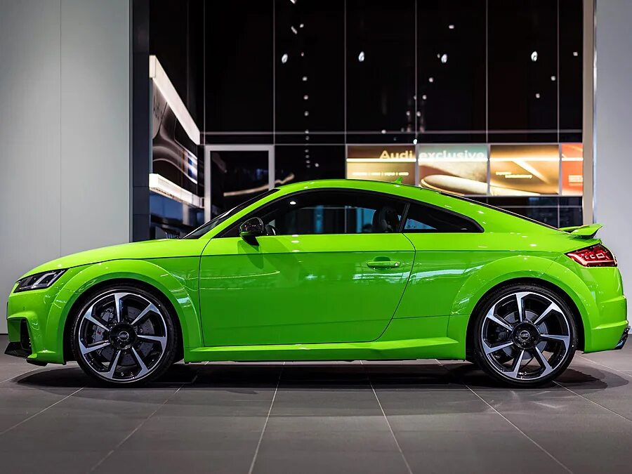 Цвет рс. Audi TT RS Green. Audi TT RS зеленая. Audi TT Coupe зелёная. Зеленая Ауди ТТ 8j.