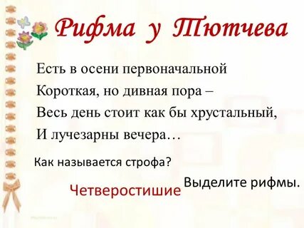 Четверостишья на каждый день