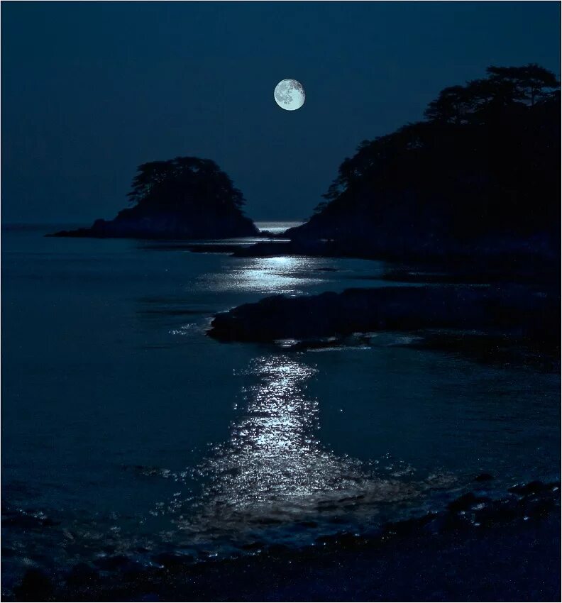 ночное небо с луной. ночное небо со звездами и луной. ночное море эстетика. летняя ночь. томящая ночь.