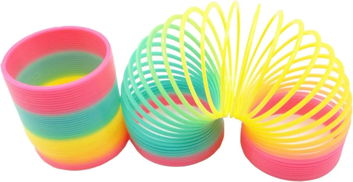 Spring toy. Пружинка слинки. игрушка &quot;радуга&quot;. rainbow. magic. spring. игрушка-пружинка magic light rainbow.