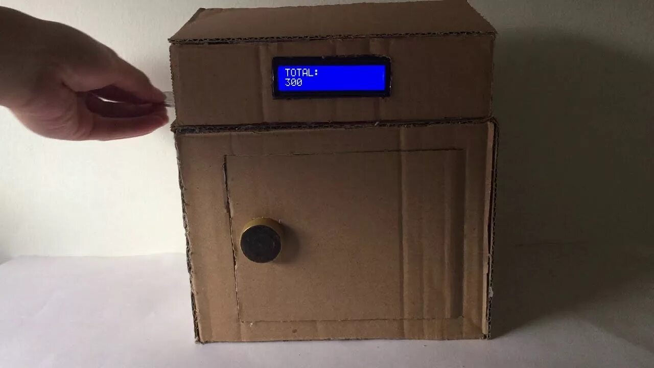 Копилка на ардуино. Умная копилка. сортирующая копилка. arduino coin.
