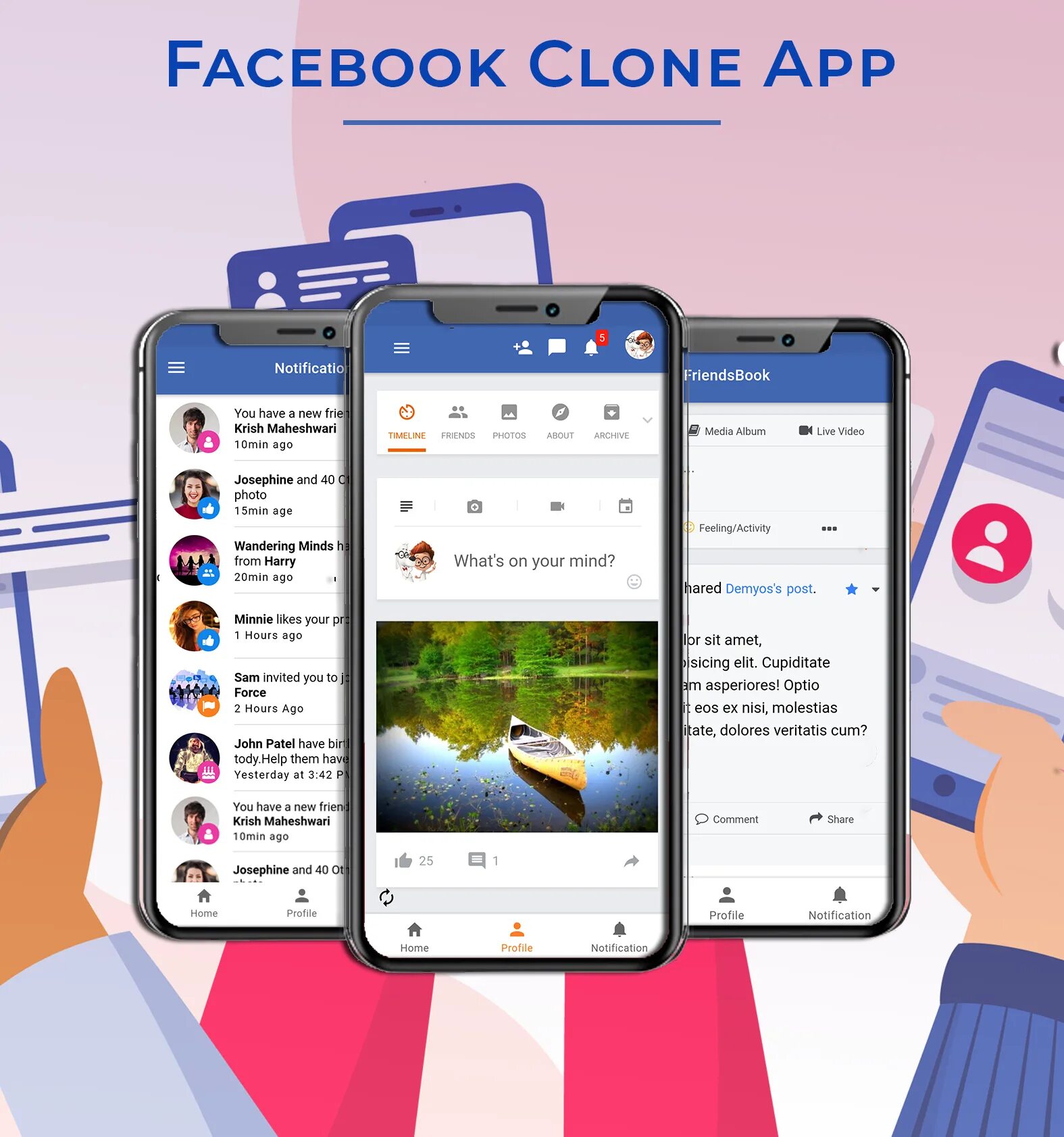 Facebook Clone. Клон приложений. Friendbook социальная сеть. Friendbook кухня. Апп клон