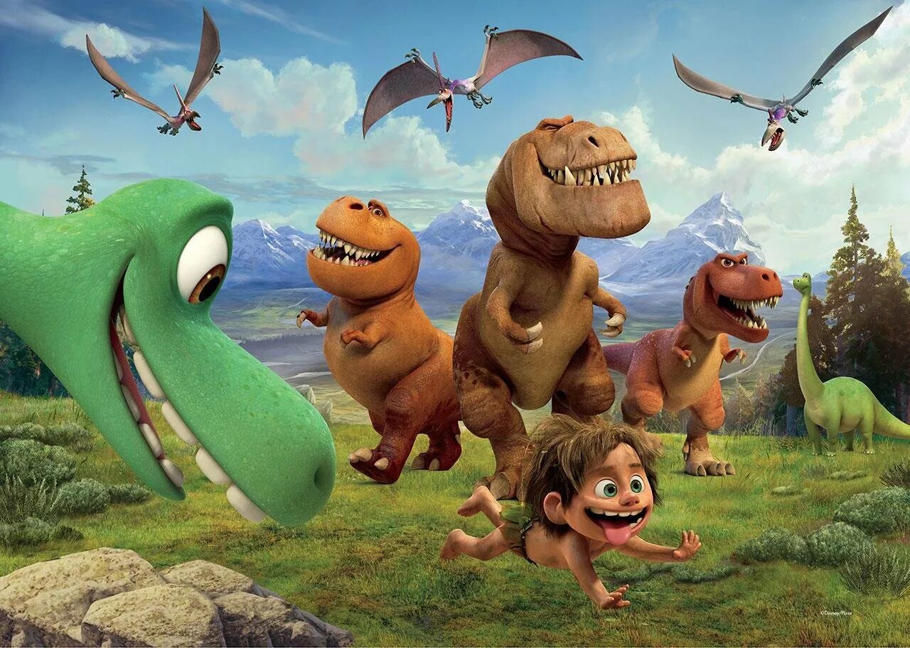 Динозаврами 2015. Хороший динозавр семья Арло. Динозавр Арло Дисней. The good Dinosaur (хороший динозавр) (2015).