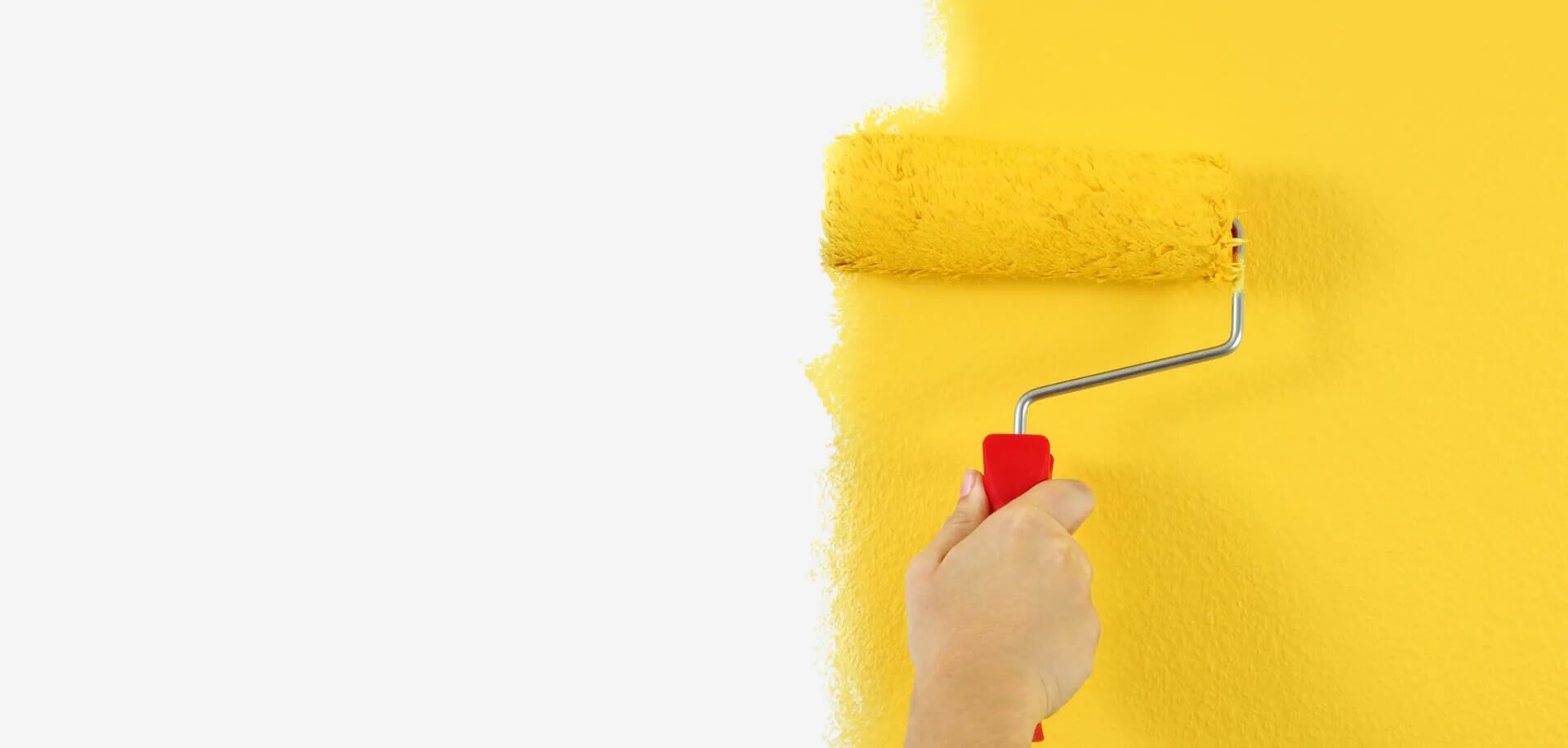 Желтая краска для стен. Валик для краски. Валик малярный стена. Валик для покраски. Обои без рекламы