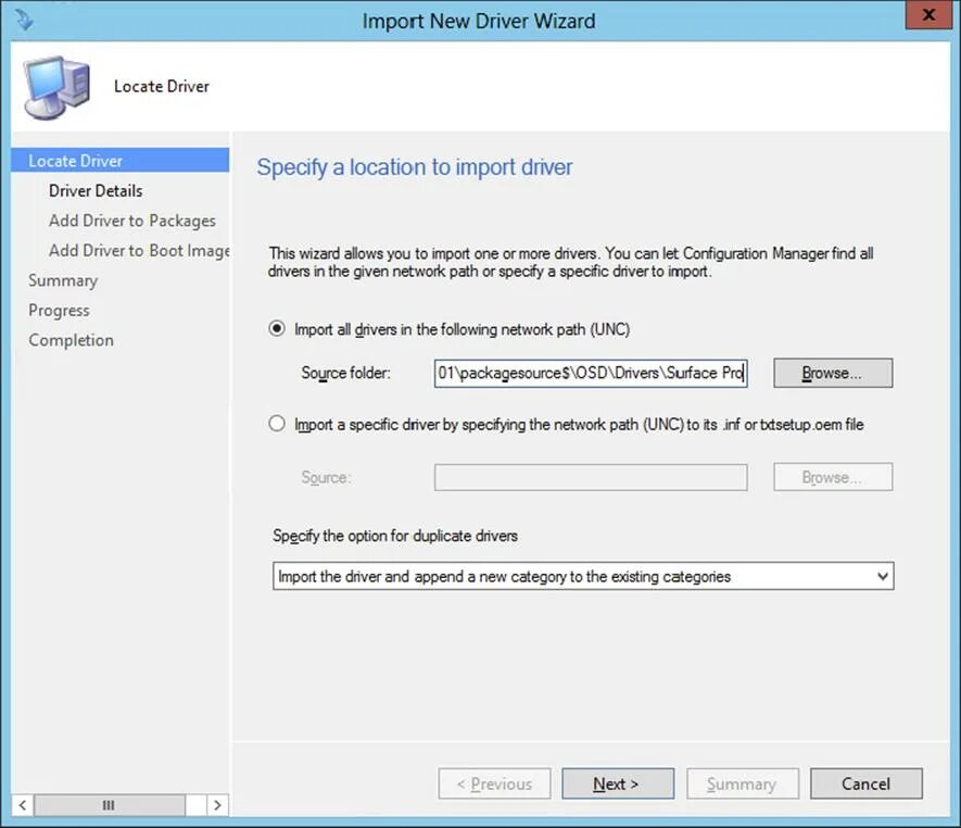 Source drivers