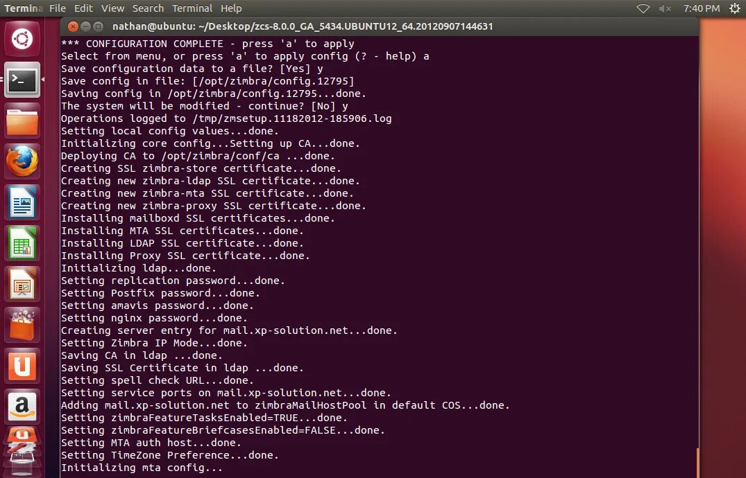 LDAP install Ubuntu. Password создать. Checkpoint MTA configuration. Jorgedlcruz-zimbra1. Core configuration