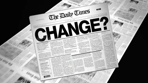 The newspaper come