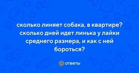 Сколько линек