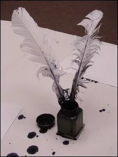 Заканчивались чернила