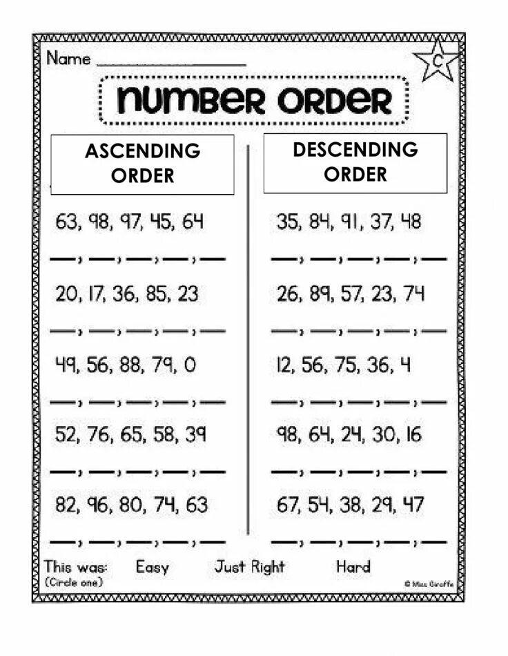 Your order number is 1. Ordering numbers worksheet. compare numbers worksheets. order numbers worksheets. comparing numbers worksheets.