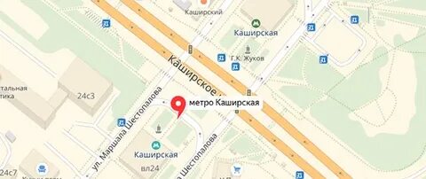 Метро каширская на карте метро